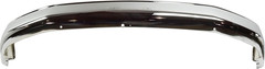 Bumper for Ford F-150 F-250 Bronco 1992-1996 Front Chrome Steel W/O Molding Hole