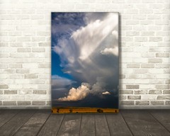 Thunderstorm cloud print Iowa country landscape wall art photo nature picture