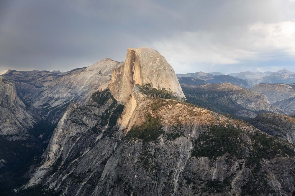 Half Dome Photography Print: California Yosemite Landscape National Parks Photo