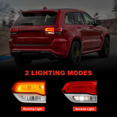 Right Inner Tail Light Assembly Compatible with 2014-2021 Jeep Grand Cherokee(La