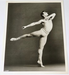 THE JOFFREY BALLET 8×10 HERBERT MIGDOLL PRESS PHOTO RIMA CORBEN DANCE 10″ MALE
