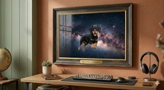 Space dog ital Wall Art Print – Cute Tuxedo Cat Floating in Galaxy Milky Way,