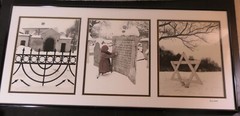 GARY SEIDEL TRIO OF JEWISH SYMBOLS 21/195 LIMITED EDITION SIGNED FRAMED