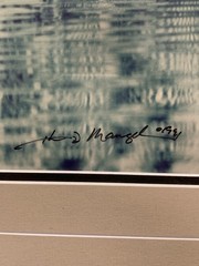 Thomas D. Mangelsen Dry Season Signed Framed Color Landscape Photograph Zebras