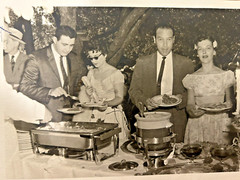 Arthur Gray Standard Oil Photographer Cleveland Ohio Americana People at Buffet!