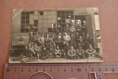 Great old group photo workers 1924 sign?