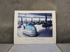 Allan I Teger ’88 Original «Lusse Skooter Bumper Car» HAND PAINTED PHOTOGRAPH