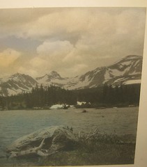 EBEN FINE *RED ROCK LAKE* ROCKY MOUNTAINS PHOTO – IMPORTANT BOULDER PHOTOGRAPHER