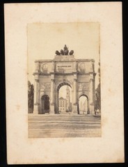 Albumin on Cardboard – View of Munich – Circa 1870s