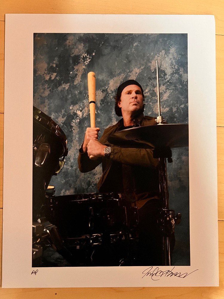 Chad Smith Photo by Robert Knight Artist Proof 14 x 11
