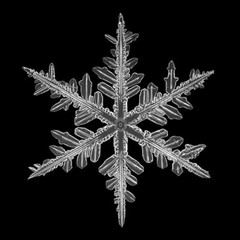 Snowtography- Vermont Snowflake Photography Prints- framed, matted, and signed