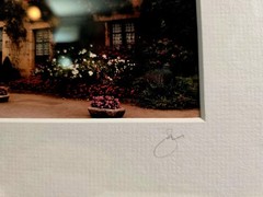 Signed John Galbo Photograph «Renaissance» «France-Loire Valley» Framed 11×13