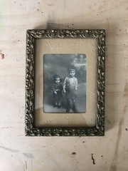 Early 20th Century French Photo Children – Ornate Frame