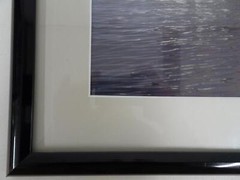 Maine Rockland Breakwater Lighthouse Signed Photograph George A. Miller Rainbow