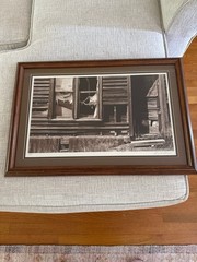 Douglas Busch Signed Original Fine Art Photograph 1983 Framed 17×25 Midwest
