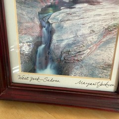 «West Fork Sedona» Margaret Jackson Framed Signed Original Photograph 8.5″x6.5″