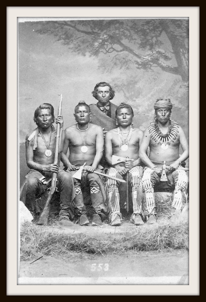 Reprint of Native American Pawnee Chiefs by FD and WH Jackson