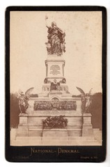 Photography CAB Niederwald monument Bingen Rhine J.B. Hilsdorf Circa 1890 (125)
