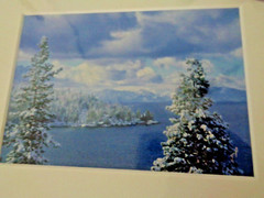 Jon Paul Signed Landscape Photograph Lake Tahoe 4 X 6 Print Ready In 8 X 10 Mats