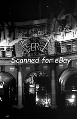 CORONATION STREET DECORATIONS AT NIGHT QUEEN ELIZABETH II 1953 – 12 NEGATIVES