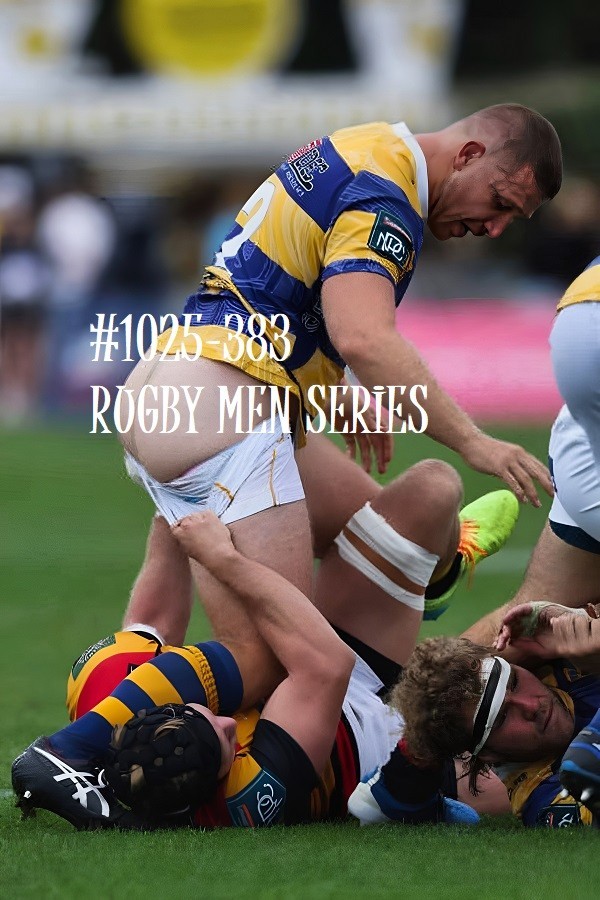 MALE PORTRAIT #1025-383 -athletes series -rugby men series – free shipping usa