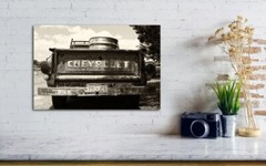 OLD CHEVY TRUCK–photo of an American classic–print or canvas