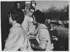 Gilles SWINKELS: Integration, University of Georgia, 1961 / CIVIL RIGHTS / Stamp
