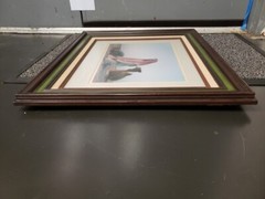 Original Photo Signed ROBERT YARNALL RICHIE «Saudi Arabia», Framed and Matted
