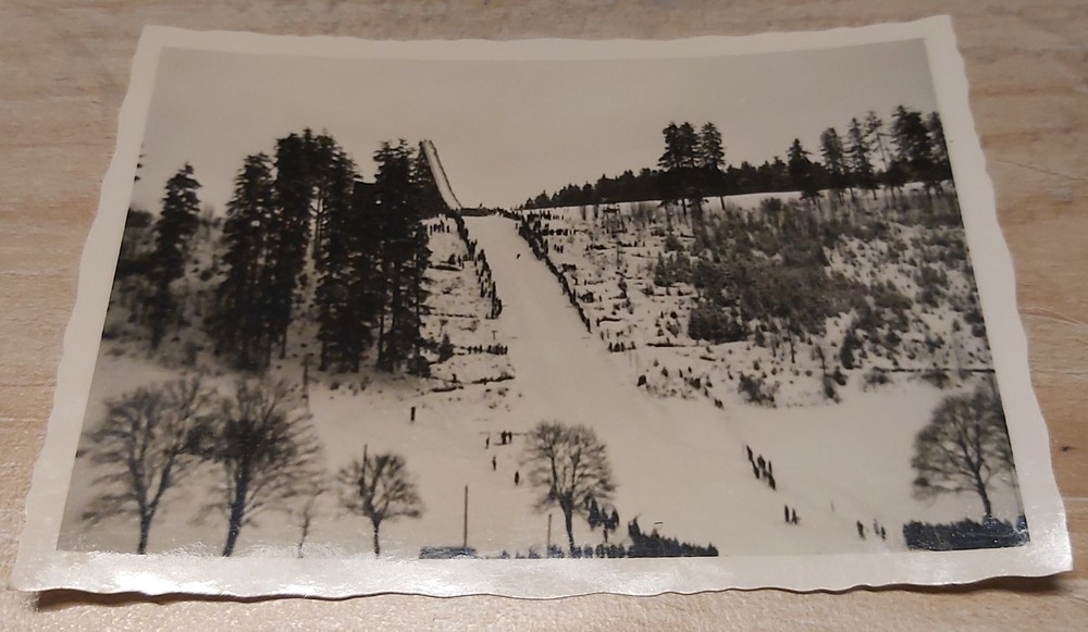 old AGFA BROVIRA b/w photo JUMP HILL WHERE CAN THAT BE???????? PHOTO 3