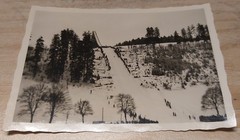 old AGFA BROVIRA b/w photo JUMP HILL WHERE CAN THAT BE???????? PHOTO 3