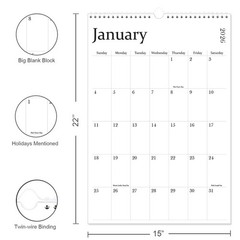 2026-2027 Calendar – Extra Large Wall Calendar 2026-2027 from April 2026 to J…