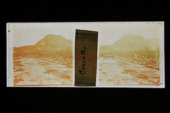 Greece Corinth 2 Glass Stereo Plates circa 1910