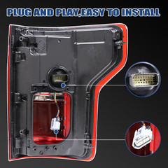 Tail Lights Compatible with Ford F150 F-150 2015 2016 2017 Right Passenger Side