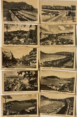 VINTAGE PHOTOS. San Sebastián, La Concha Beach, Avenida de España. Spain