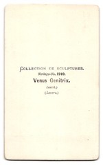 Photograph Venus Genitrix, Collection de Sculptures