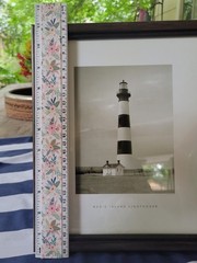 Bodie Island Lighthouse Outer Banks Framed Black& White Print
