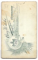 Photograph Aug. Wilcke, Innsbruck, Rudolfstraße No. 1, Portrait of an Elegant