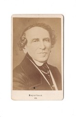 CDV Photo Composer and Conductor Giacomo Meyerbeer – Unknown Location 1870s