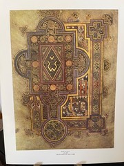 Photographic Book of Kells 15 1/2 X 11 1/2 St. Luke’s Gospel