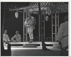 Hendrickson Orig Photo B&W BURGESS MEREDITH IN TEAHOUSE OF THE AUGUST MOON 10×8″