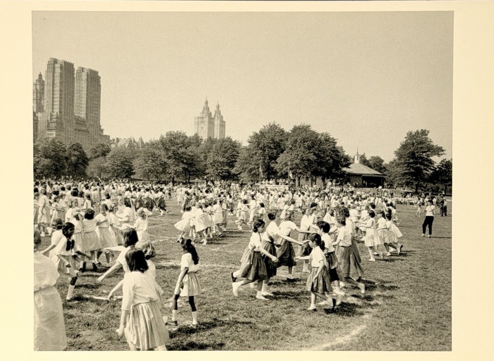 Citywide Dance Festival, Central Park NYC Fotofolio Art Photo Print Card, 1963