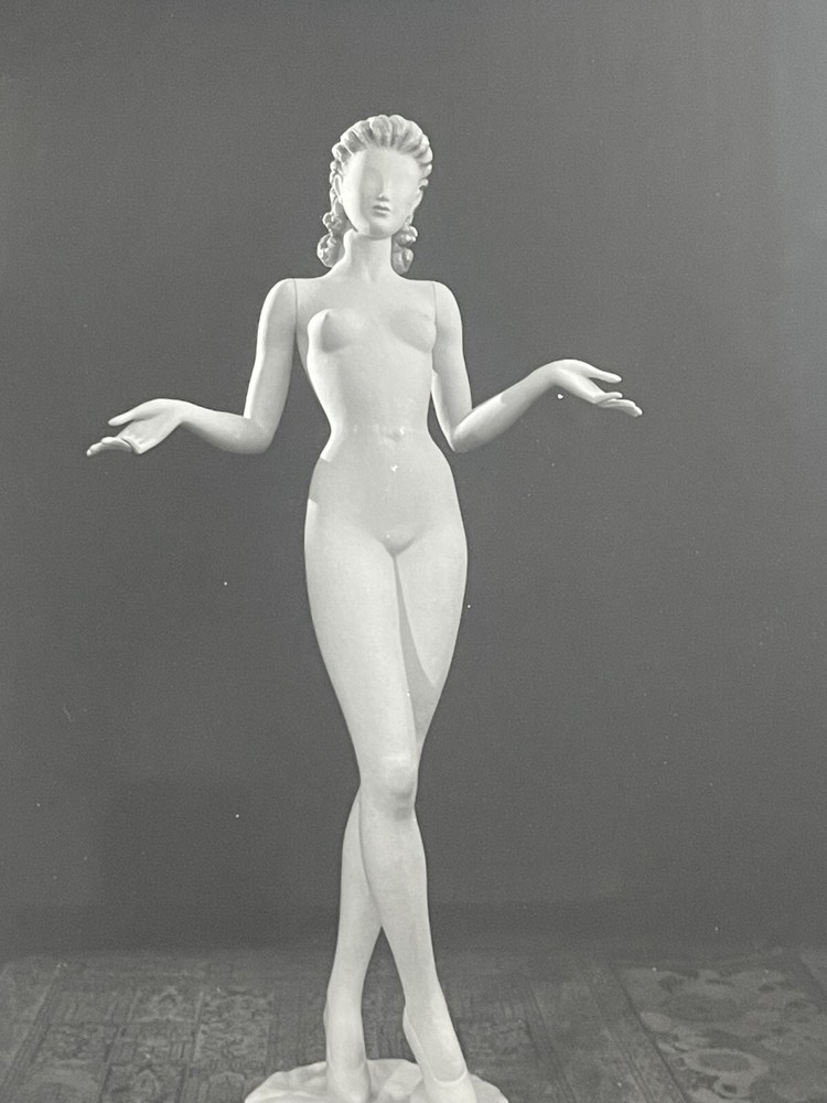 Rare Vintage Original Photo Siegel Stockman Mannequin Female Fetish Curiosa