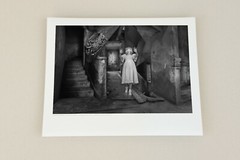 Fine Art B+W Photography Signed Ltd Edition Innocent Young Girl in Mortal Danger