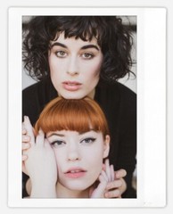 Art pinup models Olive Glass + Sierra McKenzie Instax Wide Instant Film Print
