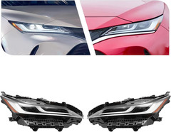 Front LED Headlights Assembly Left+Right Side for 2021-2024 Toyota Venza W/Bulb&