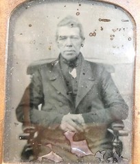 Two Ferrotype / Photos 19th Century Tintype Daguerreotype