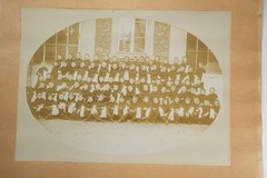 Citrate Print France Group Of Boy Communicant 28X39 1900