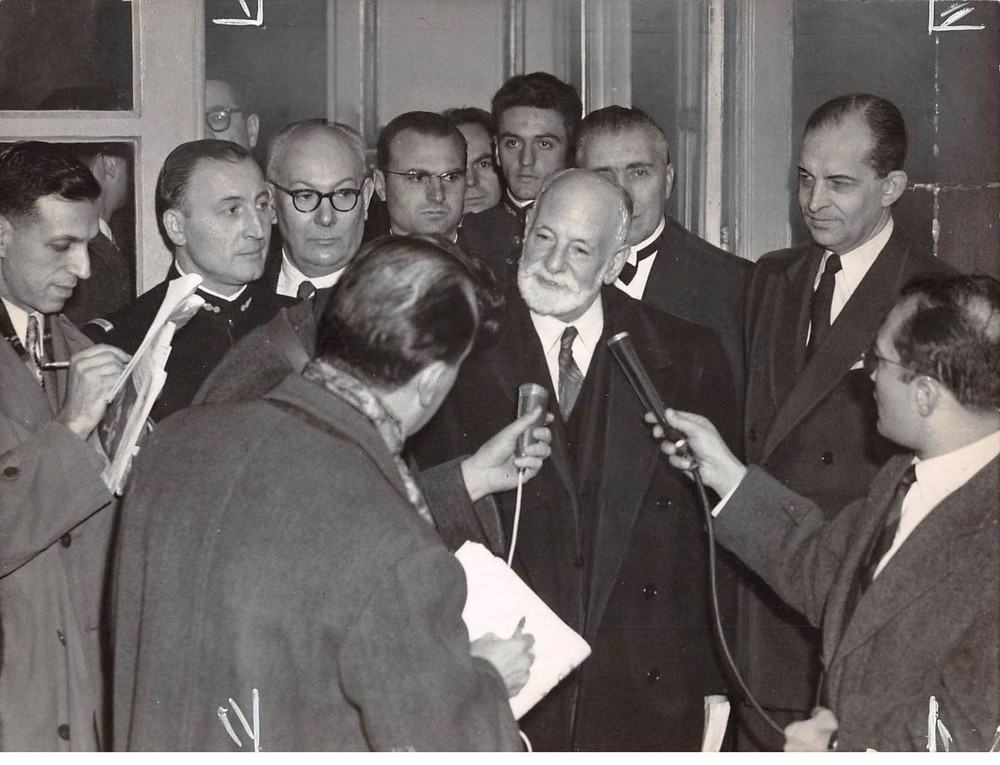 Press Photo. AM21148. Approximately 21×21 Cm. René Cassin