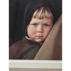 Photographer Bill Coleman Amish No 19 331/750 16×20 framed