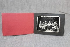 VINTAGE PHOTOGRAPHS Mini Photo Album Snapshot 9x6cm Family Black White 1950s